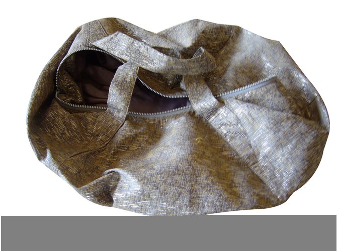 Claudie Pierlot Handbags Golden Cloth  ref.62284