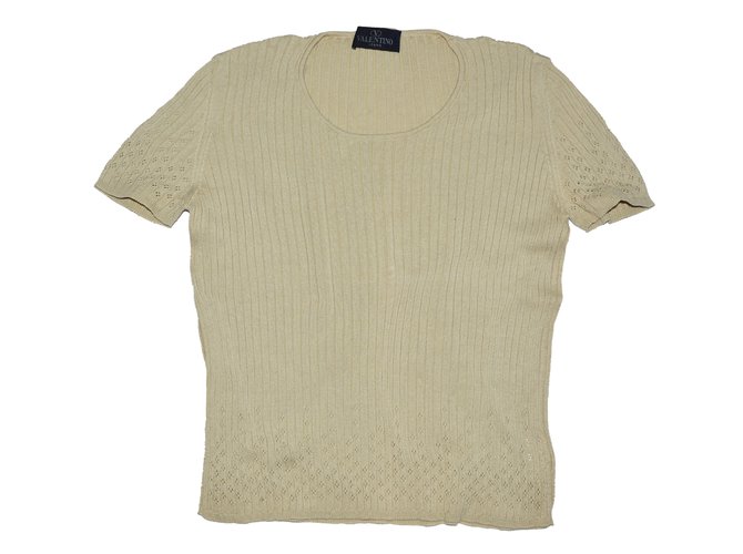 Valentino Knitwear Brown Cotton  ref.62445