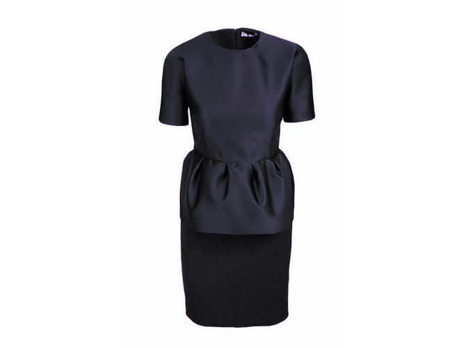 Balenciaga Dresses Black  ref.62572