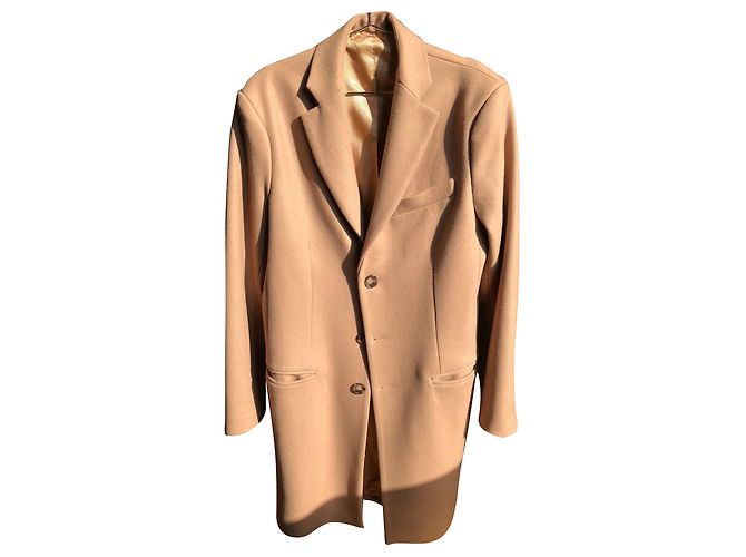 Autre Marque HARMONY PARIS Wollmantel Camel Beige