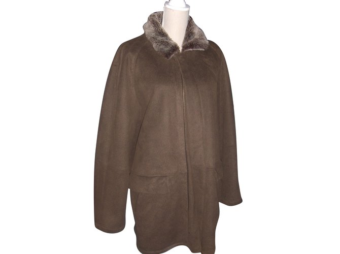 Autre Marque coat concept Brown Polyester  ref.62660