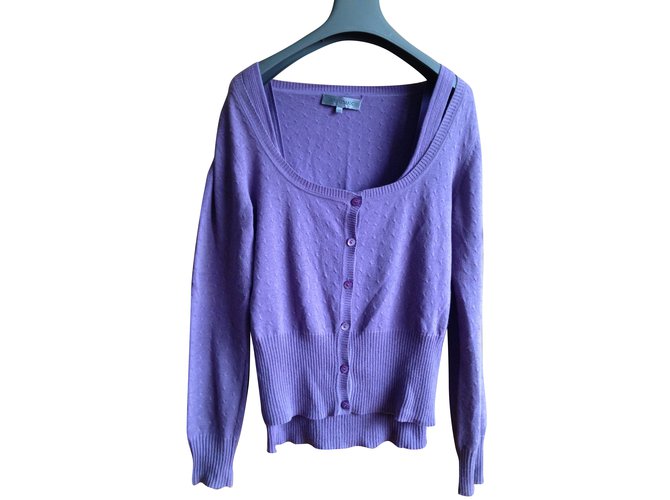 Sportmax Knitwear Purple Cotton Cashmere  ref.62667