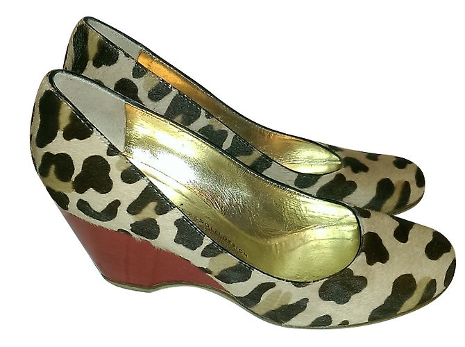 Décolleté Giuseppe Zanotti Leopardato in Pelle 37 Stampa leopardo