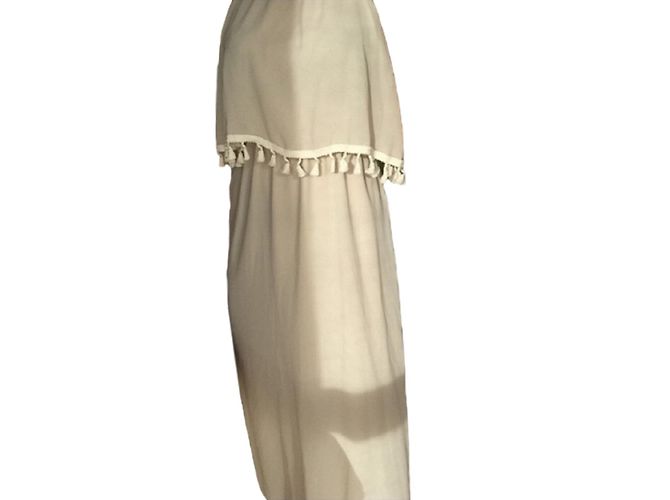 Autre Marque Maxikleid Braun