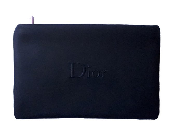 Dior Pochettes Synthétique Noir  ref.62881