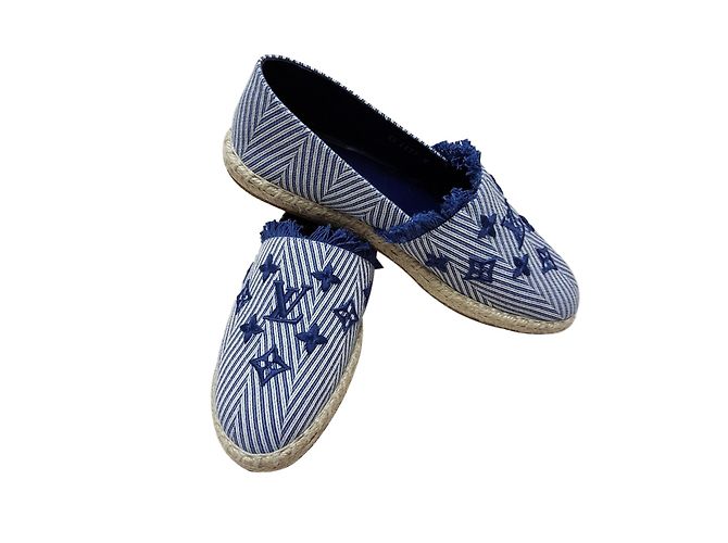 Louis Vuitton Espadrilles Bleu