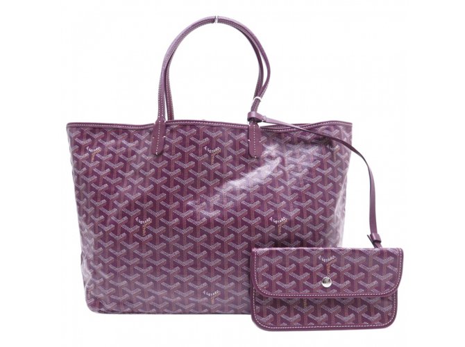 Goyard Handbags Pink Leather  ref.62907