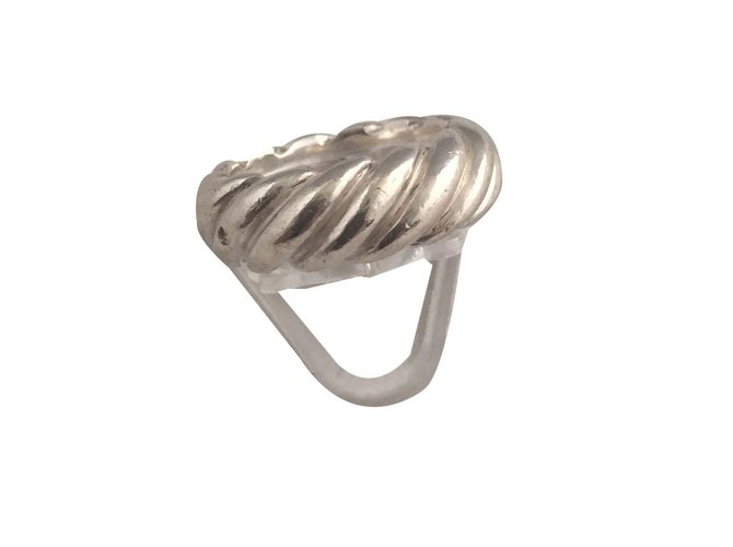 Hermès anillo Plata Plata  ref.62918