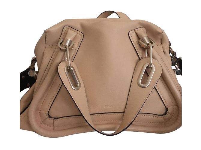 Chloé Borse Beige Pelle
