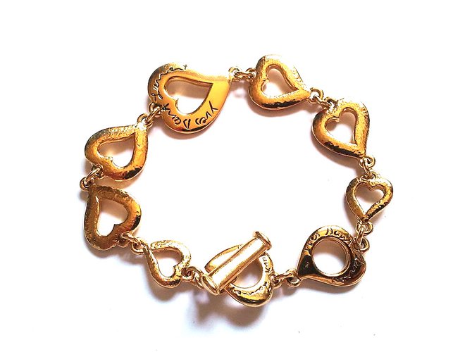 Yves Saint Laurent Bracelets Golden Metal  ref.63187