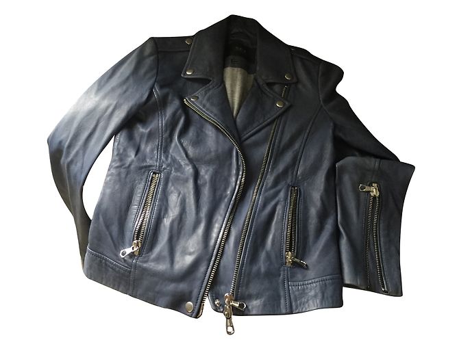 Set Biker jackets Blue