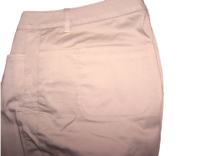 Autre Marque Pantalons Coton Gris  ref.63416