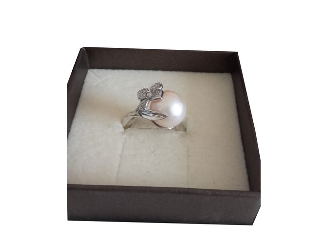 inconnue Rings Grey White gold  ref.63485