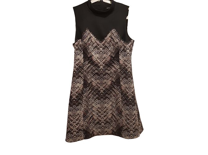 Karen Millen Kleid blau aus Polyester L