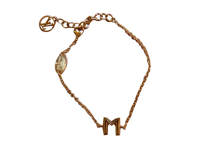 Louis Vuitton Bracelet Golden  ref.63664