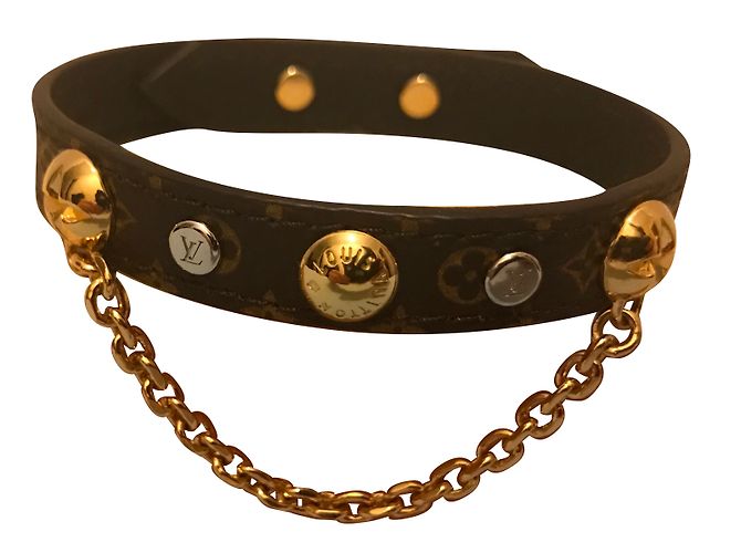 Louis Vuitton Harajuku-Armband Braun Mehrfarben