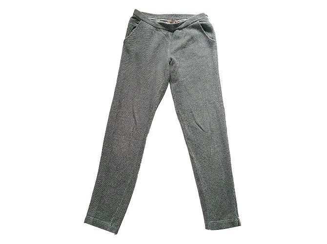 Ermanno Scervino Grey Cotton Wool Pants