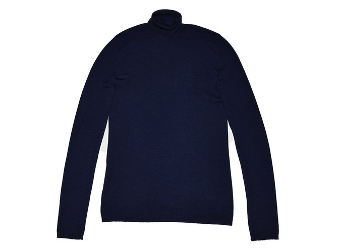 Prada Knitwear Navy blue Silk Cashmere  ref.63733