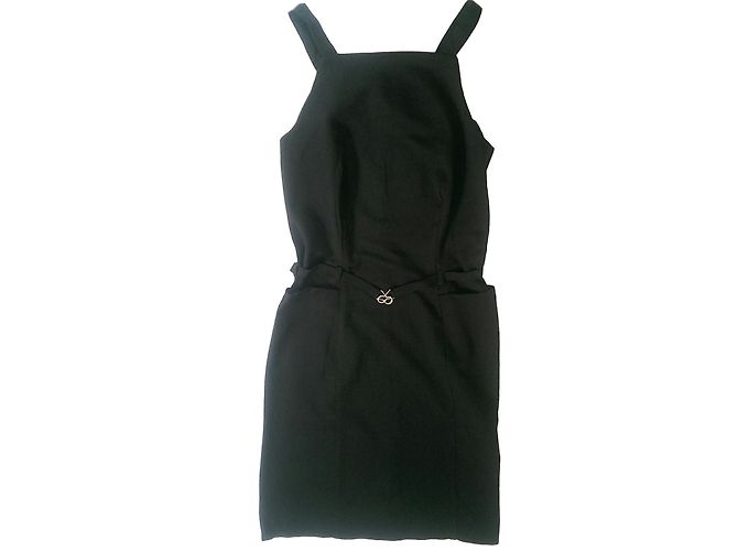 Kenzo Jungle ärmelloses Kleid schwarz