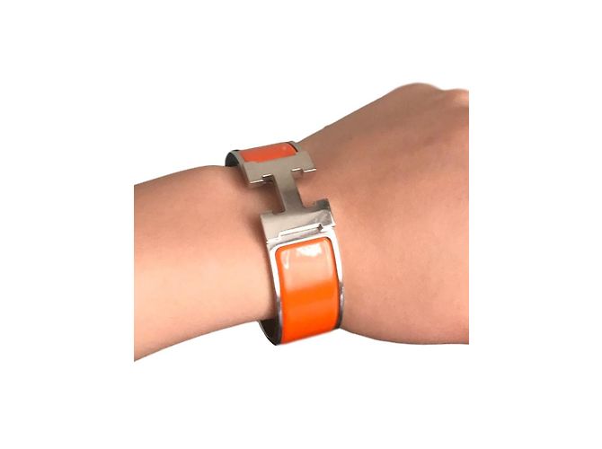 Hermès clic H Laranja