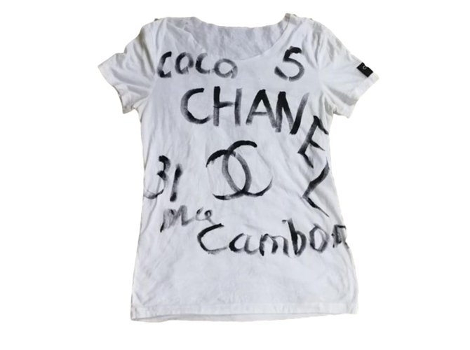 Chanel Tops White Cotton ref.931417 - Joli Closet