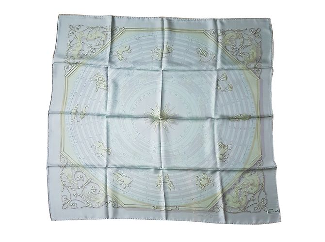 Sciarpa di seta Hermès Dies and Hore