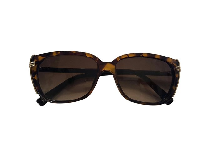 Christian Dior Sunglasses Brown Golden Plastic  ref.63941