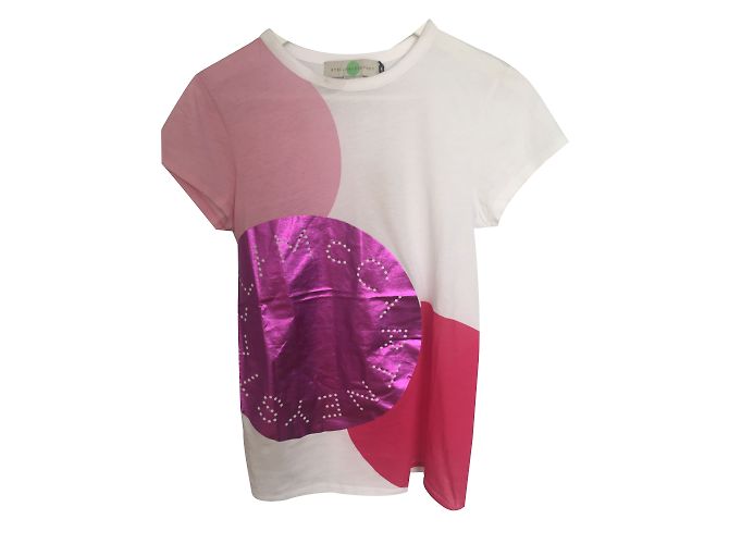 Stella Mc Cartney Stella McCartney Top de algodón blanco