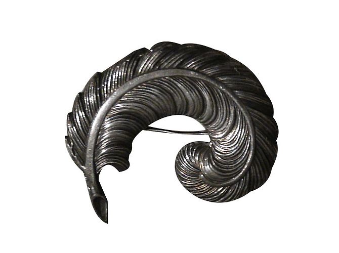 Vintage Brosche aus massivem Silber