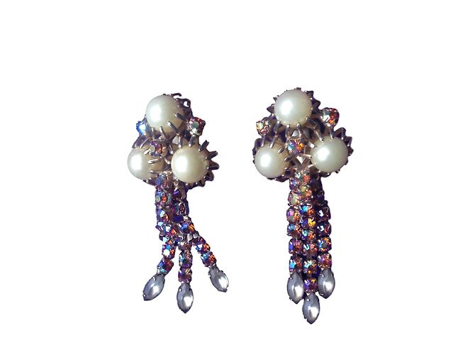 Hobé Boucles d'oreilles Multicolore