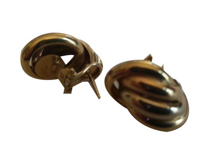 Autre Marque TOURNIS Earrings Golden Gold  ref.64301