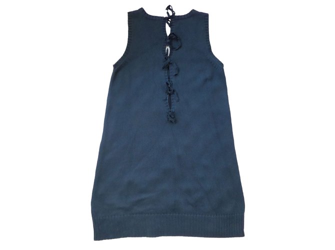 See by Chloé Dresses Navy blue Cotton  ref.64498