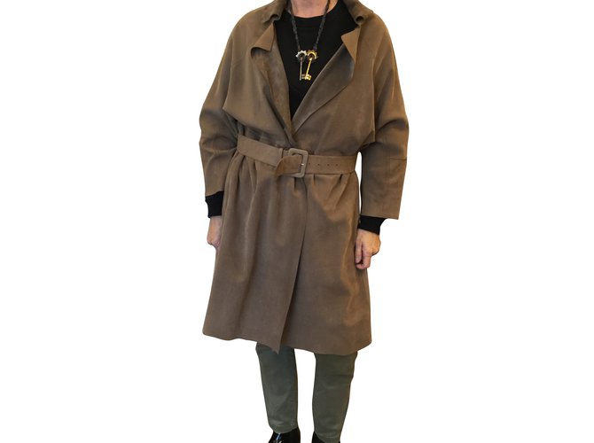 Marni Coats, outerwear Caramel Deerskin  ref.64643