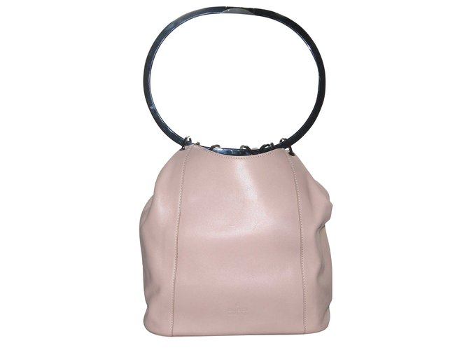 Gucci Handbags Pink Leather Resin  ref.64717