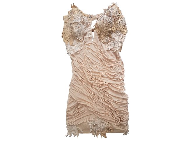 Versace Robes Écru