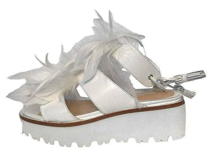 Nando Muzi Sandalen Weiß