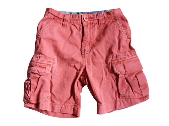 Polo Ralph Lauren Pantalones cortos de chico Burdeos Algodón  ref.64790