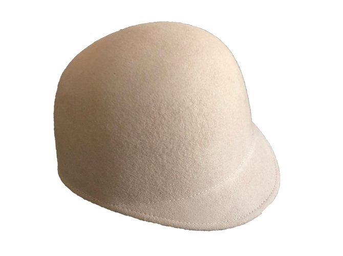 Autre Marque chapeau feutre 100% laine beige T.56 ou S neuf  ref.64846