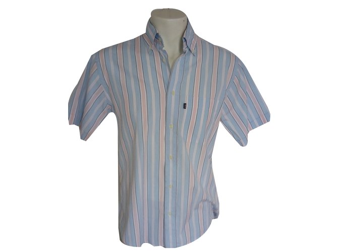 Autre Marque Magnifique chemise manches courtes Coton Bleu  ref.64849