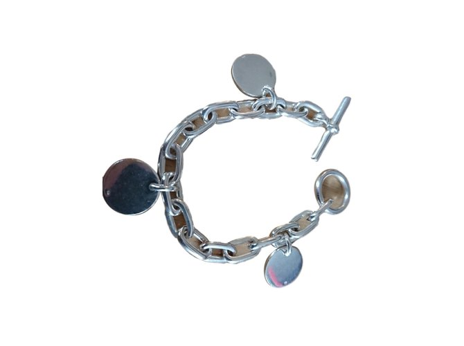 Autre Marque Bracelets Silvery Silver  ref.64868