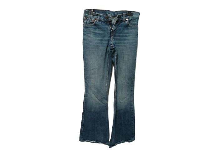 Jeans Bootcut Levi's 544 Blu Cotone
