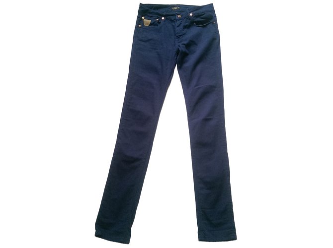 April 77 Pants, leggings Blue Cotton Elastane  ref.64911