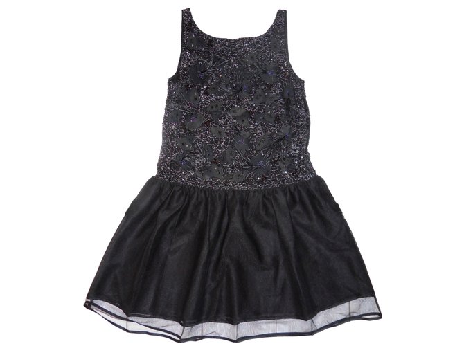 Alice + Olivia Dresses Black Cloth  ref.64968