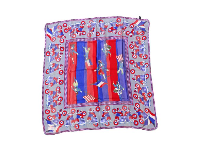 Lanvin Silk scarves Multiple colors  ref.64975