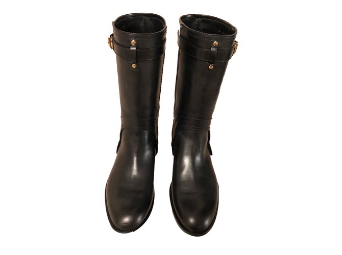 Dior Voltige low boot 2cm Black Leather  ref.65084