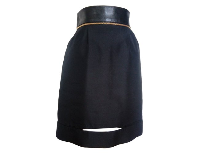 Barbara Bui Skirts Black Silk  ref.65123