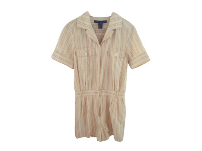 Marc by Marc Jacobs Jumpsuits Beige Silk  ref.65159