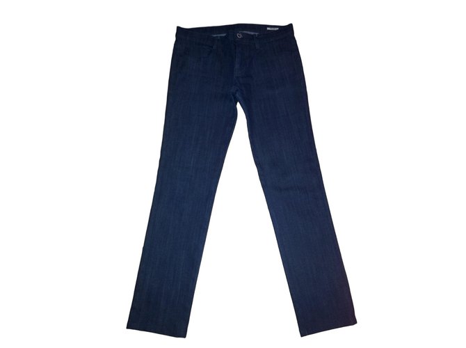 Miu Miu Jeans Azul marinho John  ref.65168