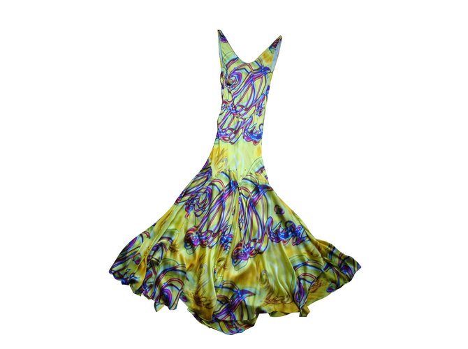 Christian Dior Dress Multiple colors Silk  ref.65254