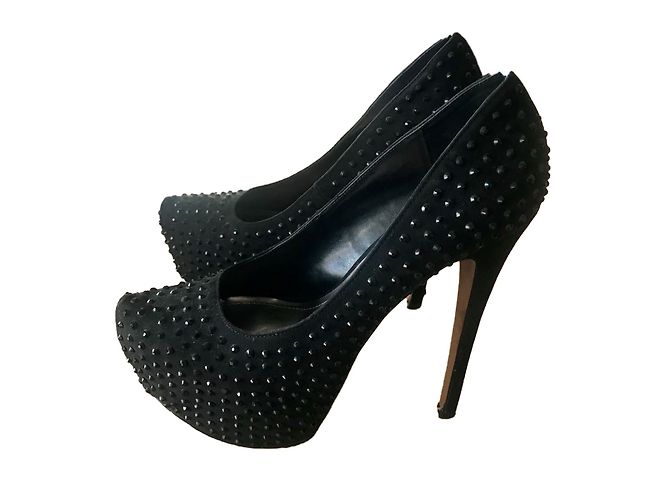 Tacchi neri Steve Madden 14 cm Nero